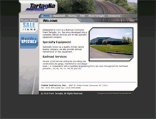 Tablet Screenshot of franktartaglia.com